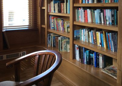 Bookcase joinery CE Keeble Ltd