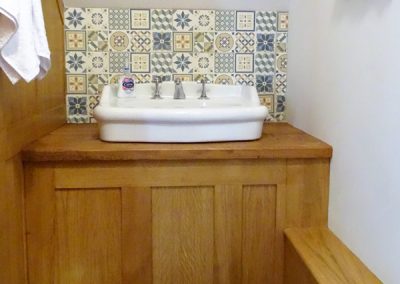 Cloakroom joinery CE Keeble Ltd