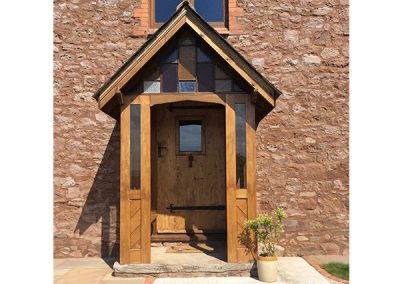 Joinery Oak Porch CE Keeble Ltd